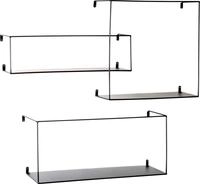 HAKU Wandregal "23518" 3er Set, 3er-Set