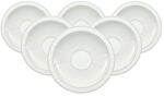 Villeroy & Boch Untertasse "Kaffeeuntertassen Gray Pearl &oslash; 16 cm 6er Set wei&szlig;"