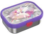 Mepal Lunchbox "Edelstahl-Brotdose mit Gabel Campus 18 x 13 cm" Sp&uuml;lmaschinenfest