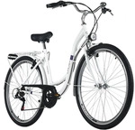 Trekkingrad DACAPO "Damen 28'' Ravenna 6 Wei&szlig; 6 G&auml;nge RH 48 cm" Gr. 48, wei&szlig;,