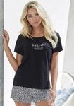 Vivance Dreams Pyjamaoberteil 1 mit Statementdruck
