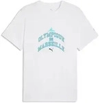 T-Shirt PUMA "Olympique de Marseille FtblCulture T-Shirt Herren", Herren, Gr. S,
