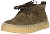 Clarks Stiefelette "Torhill Lace High" mit gerippter Laufsohle