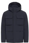 Winterjacke CASUAL FRIDAY "Winterjacke CFHedberg", Herren, Gr. L, blau (schwarz