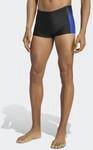 Badehose ADIDAS PERFORMANCE "GRADIENT BOXER", Herren, Gr. 8, N-Gr, schwarz,...