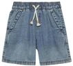 Bermudas S.OLIVER JUNIOR, Jungen, Gr. 110, N-Gr, blau used, Web, Obermaterial:...