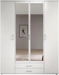 Schlafkontor Kleiderschrank "Karl Dreht&uuml;renschrank Schlafzimmerschrank mit Spiegel