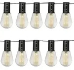 LUXFORM LED-Lichterkette "Luxform Solar Alicante", transparent, Flammen 1 Stk.,