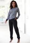 Pyjama VIVANCE DREAMS, Damen, Gr. 56/58, grau, Single Jersey, Obermaterial: 100%