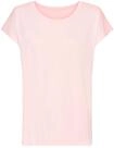 Pyjamaoberteil LASCANA, Damen, Gr. 40/42, blau (rosa), Single Jersey,...