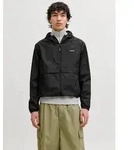 Regenjacke JACK & JONES "JCOCLUB RAIN JACKET", Herren, Gr. XS, schwarz, Web,
