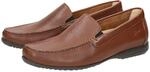 Slipper SIOUX "Gilles-H", Herren, Gr. 44.5 (UK 10), braun (cognac), Obermaterial: