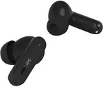 PHILIPS wireless Kopfh&ouml;rer "TAT3000BK/00", schwarz, B:3,21cm H:2,07cm T:2,38cm,
