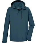 Outdoorjacke KILLTEC "KOS 52 MN JCKT", Herren, Gr. S, ocean, Obermaterial: 100%