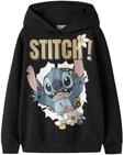 Kapuzensweatshirt NAME IT "NKFJYNDA STITCH NREG SWE WH BRU NOOS WDI", M&auml;dchen, Gr.