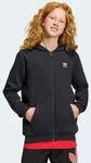 Kapuzensweatshirt ADIDAS ORIGINALS "LOOSE FULL ZIP AUS FLEECE", M&auml;dchen, Gr....