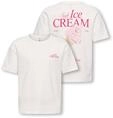 KIDS ONLY T-Shirt "KOGHELEN LIFE S/S LOOSE TEE JRS NOOS" mit gro&szlig;em...