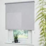 Seitenzugrollo LIEDECO "Uni" Gr. 9, grau (hellgrau), B:182cm H:180cm, Polyester,