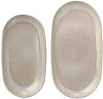 like. by Villeroy & Boch Servierplatte "Servierplatten-Set Perlemor Sand 2er Set