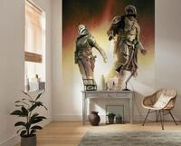 Komar Kindertapete "Star Wars The Mandalorian Flight" bedruckt glatt