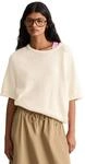 Strickpullover MARC O'POLO DENIM "aus Cotton Slub Garn", Damen, Gr. M, creamy...