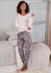 Vivance Dreams Pyjama mit s&uuml;&szlig;em Herzchen-Print