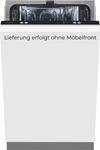 exquisit vollintegrierbarer Geschirrsp&uuml;ler 1009 "EGSP1009-E-450D schwarz" 10 l...