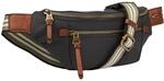 camel active Bauchtasche "Bari" aus hochwertigem matten Nylon mit gestreiftem