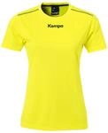 T-Shirt KEMPA "Shirt POLY WOMEN", Damen, Gr. M, gelb (limonengelb), Obermaterial:
