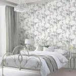 LAURA ASHLEY Vliestapete "MIRABELLE" floral glatt Design Tapeten