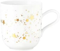 Seltmann Weiden Becher "Liberty - Golden Stars" Becher mit Henkel 0,40 l