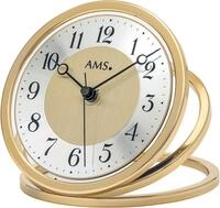 Funktischuhr AMS, gold (messingfarben, gelbgoldfarben), Tischuhren