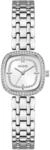 Quarzuhr GUESS "HAZEL", silberfarben, Armbanduhren, Damen, Quarzuhr, Armbanduhr,