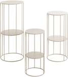HAKU Blumentisch "3er Set Blumens&auml;ulen" Set, 3er Set, 3 Stk. tlg. auch f&uuml;r den