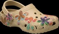 Crocs Clog "Classic Summer Beaded Clog" Sommerschuh, Gartenschuh, Strandschuh in