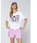 Print-Shirt CHIEMSEE, Damen, Gr. 38, wei&szlig;, 100% Baumwolle, Rundhals, Shirts