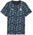 T-Shirt PUMA "Olympique de Marseille FtblCulture T-Shirt mit Allover-Print",...