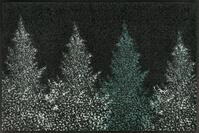 wash+dry by Kleen-Tex Fu&szlig;matte "Pine Forest" rechteckig 7 mm H&ouml;he waschbar und