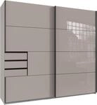 Wimex Schwebet&uuml;renschrank "Saigon" mit Glaselementen, 2 T&uuml;ren, 225cm breit