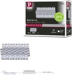 PAULMANN LED-Streifen "MaxLED 500 LED Strip Neutralwei&szlig; Basisset", silber