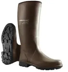 Gummistiefel DUNLOP "Purofort Terroir PRO", Herren, Gr. 43, braun (schwarz...