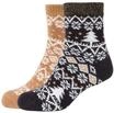 Camano Kurzsocken "cosy norwegian winter 2er Pack" 2er Pack Kuschelig warme