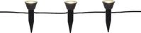 LED-Lichterkette "Mini spot - 8 L", schwarz, Dioden 8 Stk. Flammen 8 Stk.,