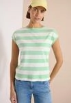 Cecil Print-Shirt aus reiner Baumwolle