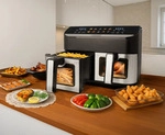 Gastroback Hei&szlig;luftfritteuse "42585 HEAT & CRISP FAMILY 8 L" 2900 W