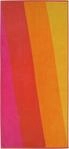 Dyckhoff Strandtuch "Sunset" kuscheliges Velours