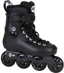 Inlineskates POWERSLIDE "Zoom Black 80" Gr. 37, wei&szlig;, Inlineskates_Rollschuhe, 37/38