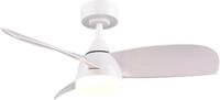 REALITY LEUCHTEN LED Deckenleuchte "HELSINKI mit Ventilator, Deckenventilator...