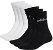 Kurzsocken ADIDAS ORIGINALS "Socken Linear Crew Cushioned 6er Pack", Damen, Gr.