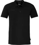 Poloshirt KEMPA "POLO SHIRT Prime", Herren, Gr. L, schwarz, Obermaterial: 65%